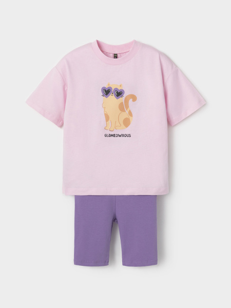 набор футболка+велосипедк