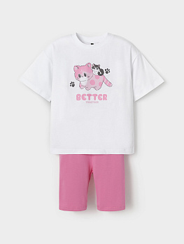 набор футболка+велосипедк